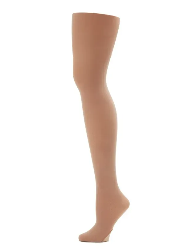 1916C Children’s Light Suntan Ultra Soft Transition Tights  - One Size