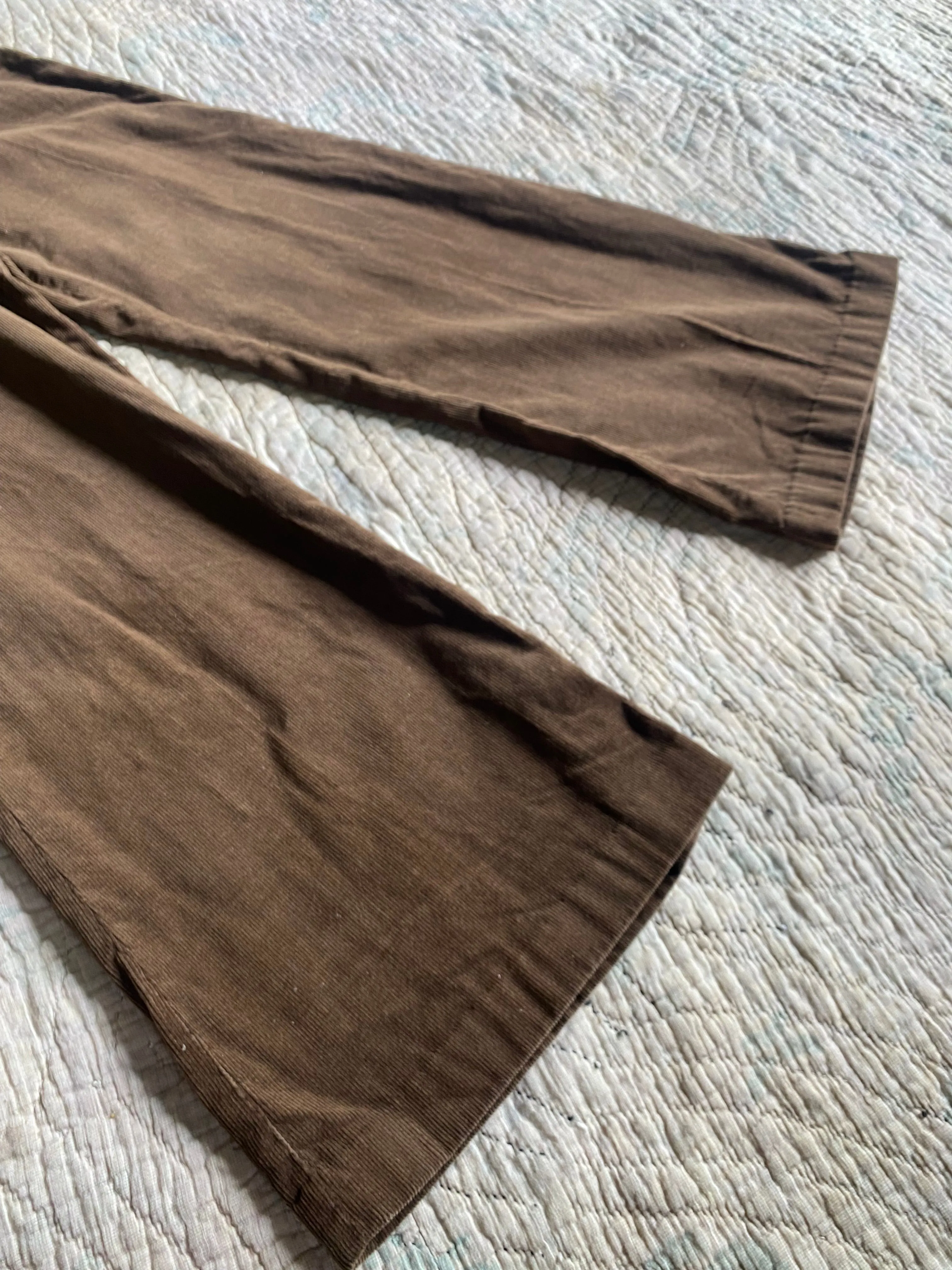 1970s Byer California Brown Corduroy Jumpsuit