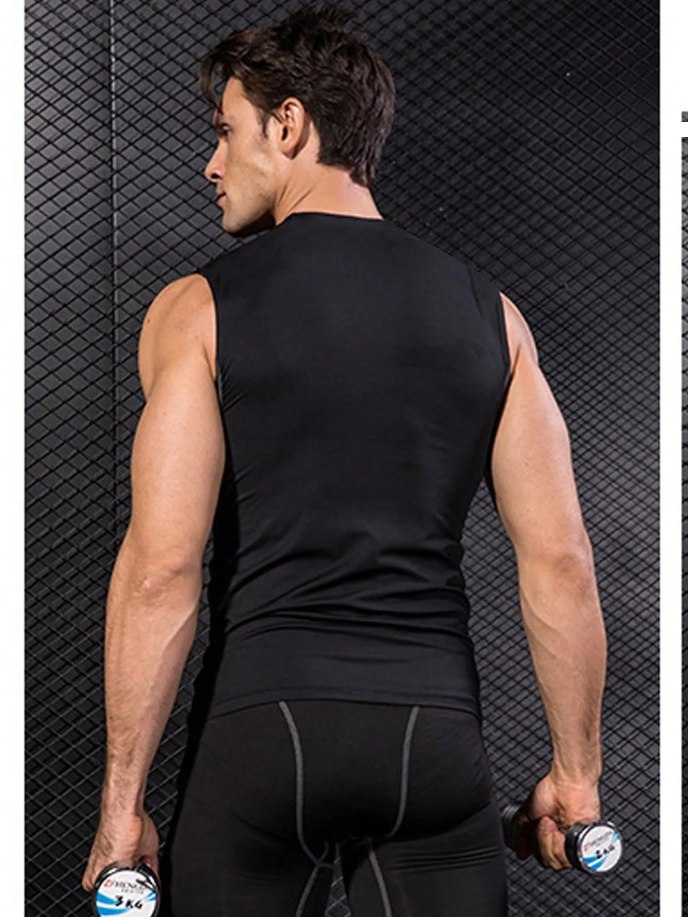 3pcs Men's Compression Tank Top