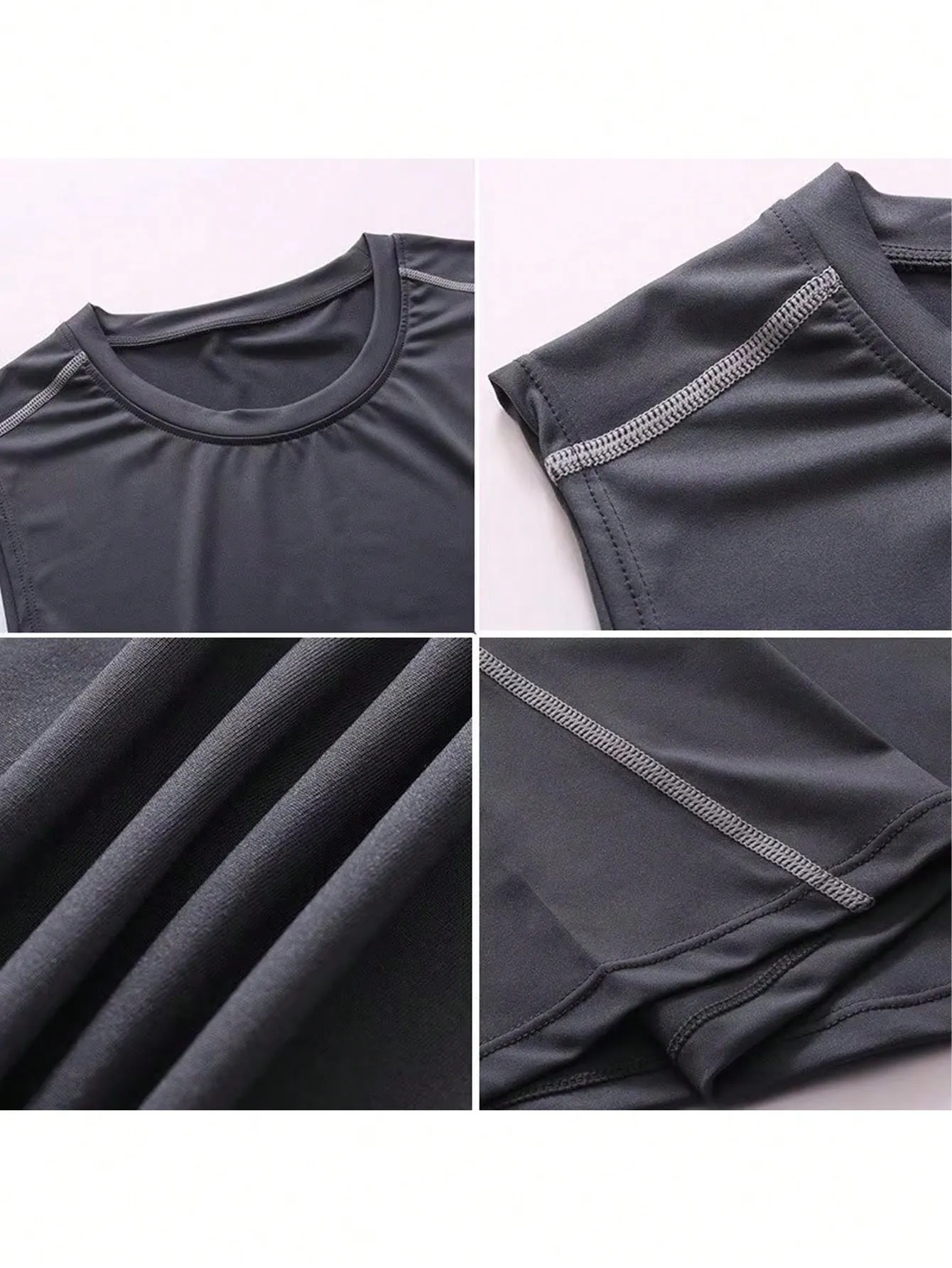 3pcs Men's Compression Tank Top