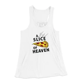 A Slice Of Heaven Women's Flowey Racerback Tank Top