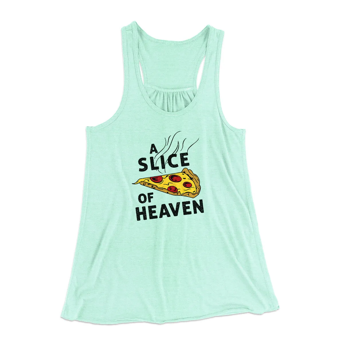 A Slice Of Heaven Women's Flowey Racerback Tank Top