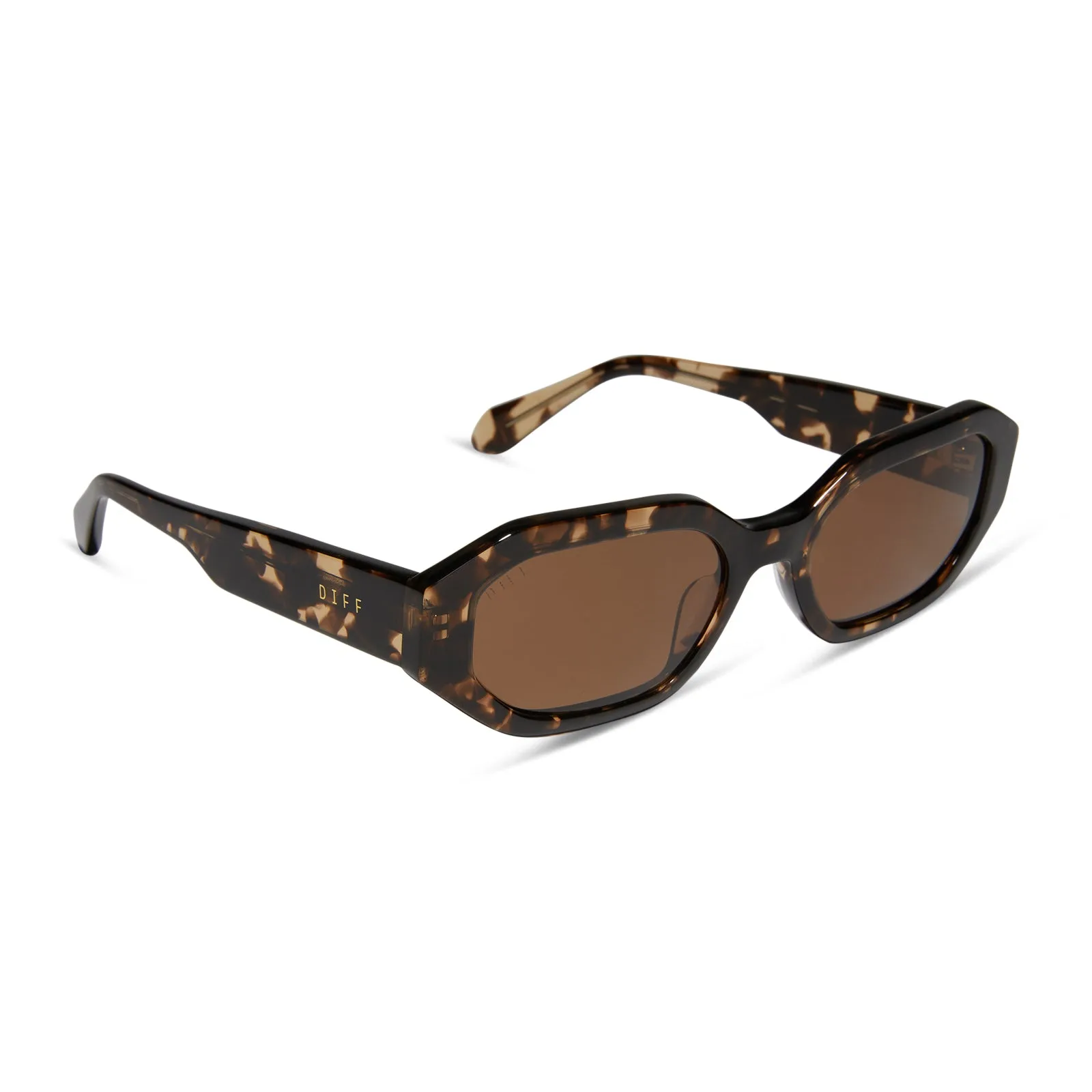 ALLEGRA - ESPRESSO TORTOISE   BROWN   POLARIZED SUNGLASSES