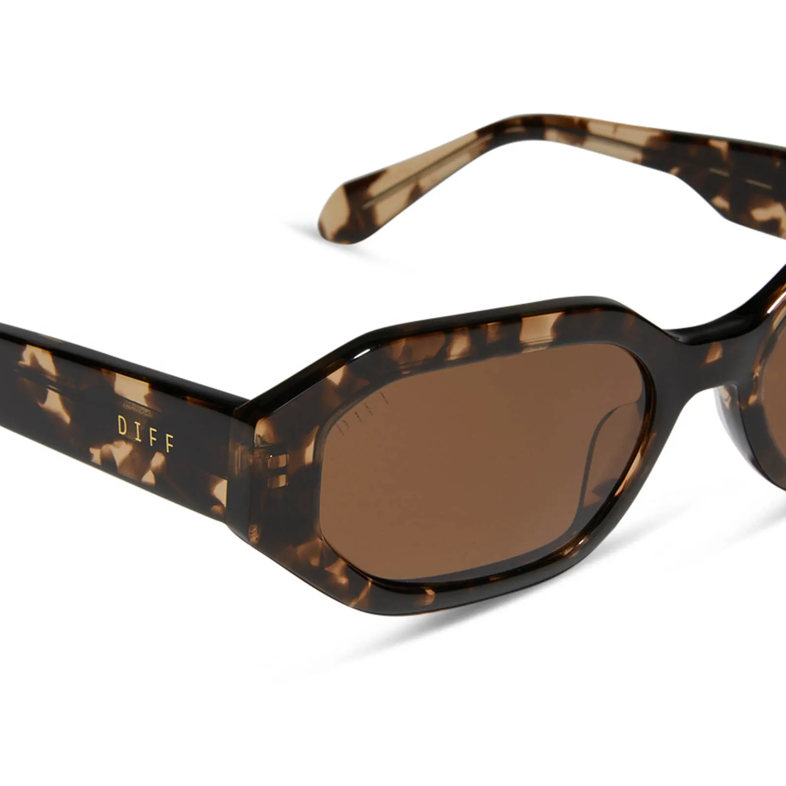 ALLEGRA - ESPRESSO TORTOISE   BROWN   POLARIZED SUNGLASSES