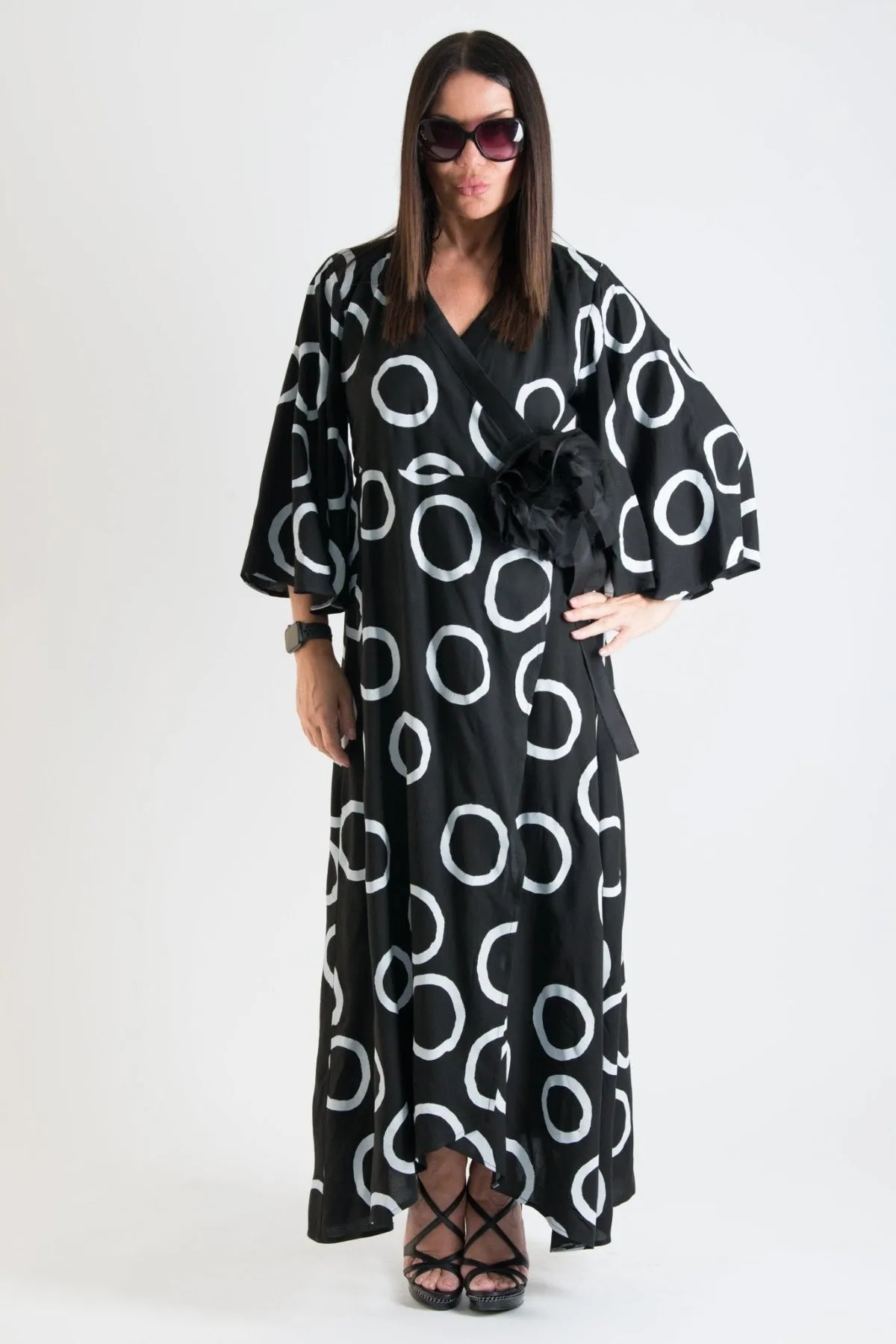 ASTRID Long Summer Wrap Dress