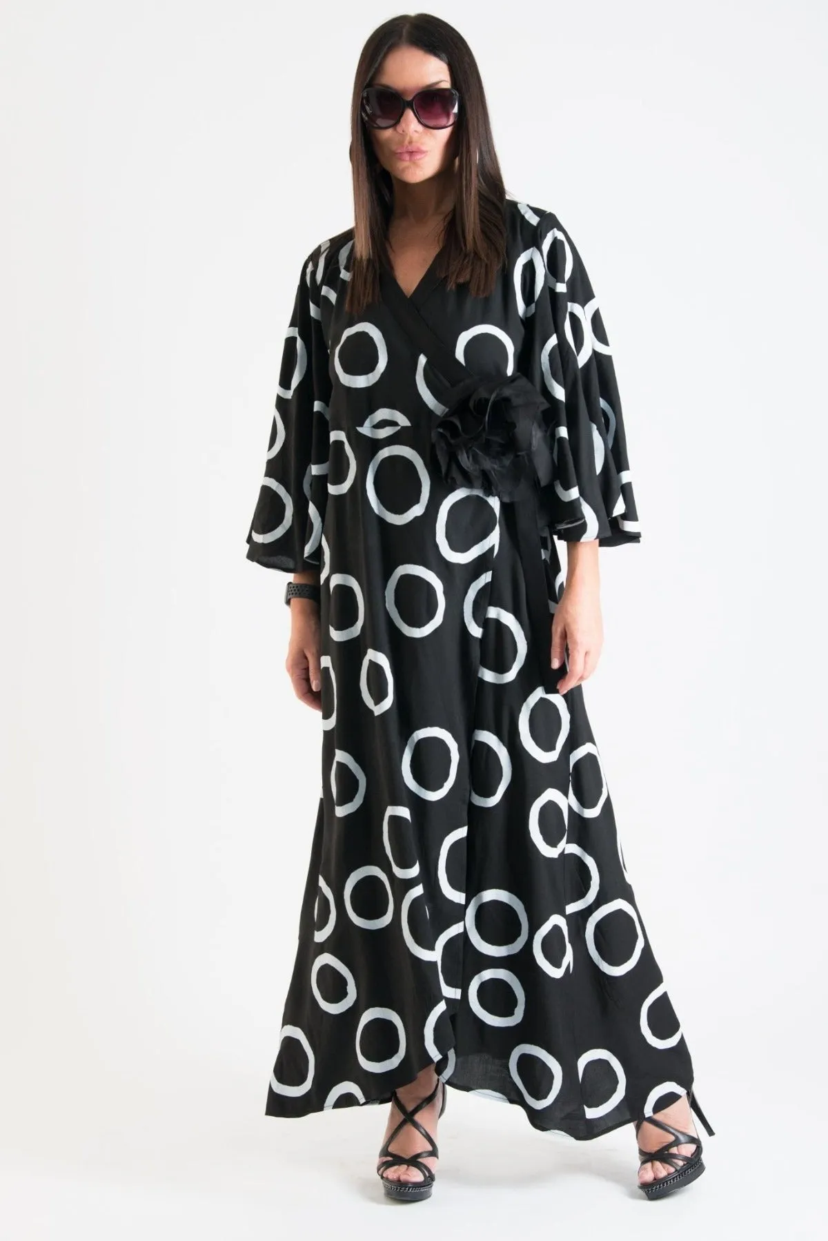 ASTRID Long Summer Wrap Dress