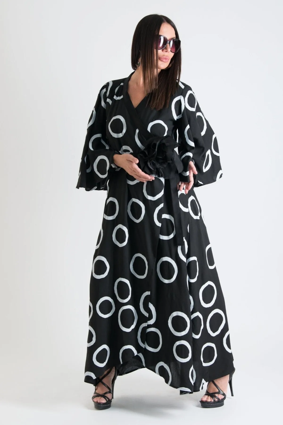 ASTRID Long Summer Wrap Dress