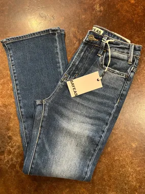 BAYEA'S HR Straight Crop Denim