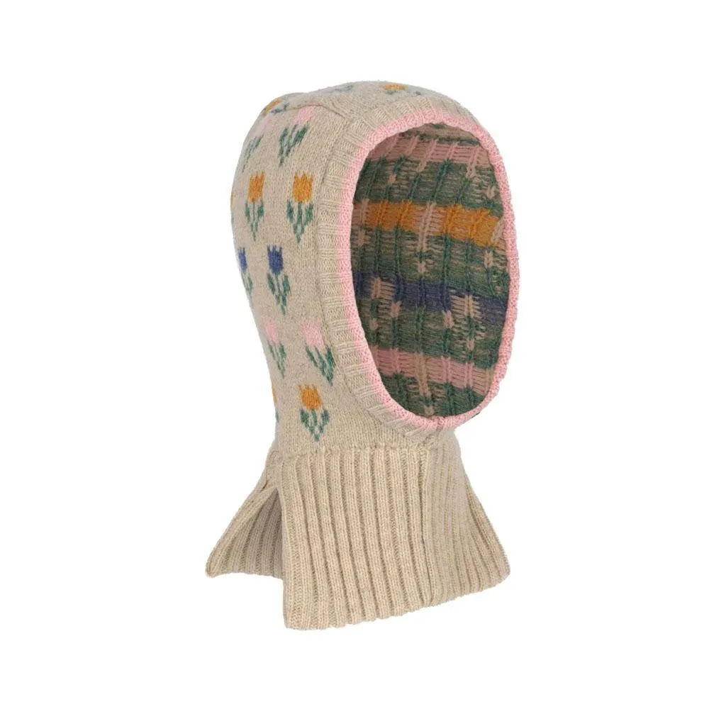 Belou Tulipe Knit Balaclava, Tulipe