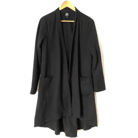 Bobeau Black Long Cardigan- Size L