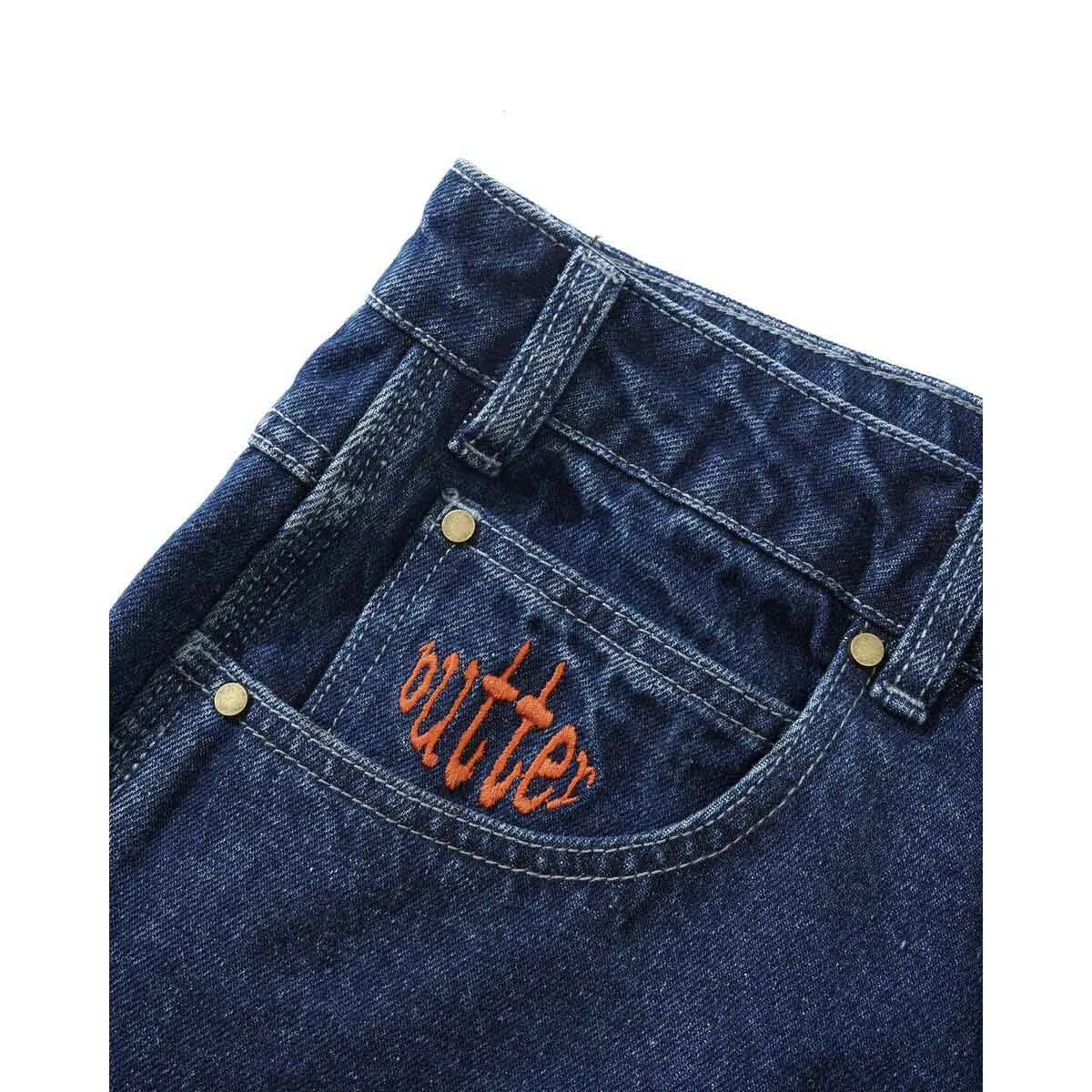 Butter Goods - Spider Denim Jeans Dark Indigo