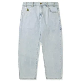 Butter Goods - Weathergear Denim Jeans Faded Light Wash