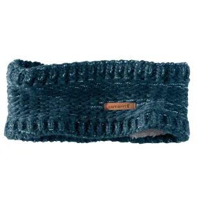 'Carhartt' Women's Sherpa Lined Headband - Night Blue