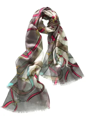 Cavallo Scarf - Raspberry