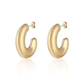 Chunky Hoop Earrings