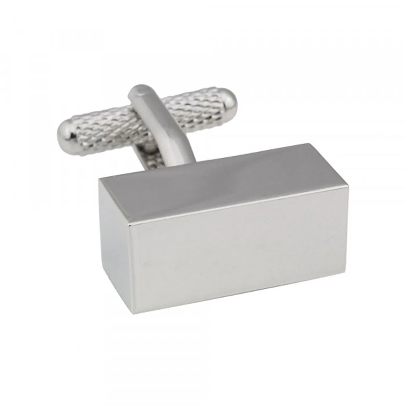 Chunky Polished Cuboid Cufflinks