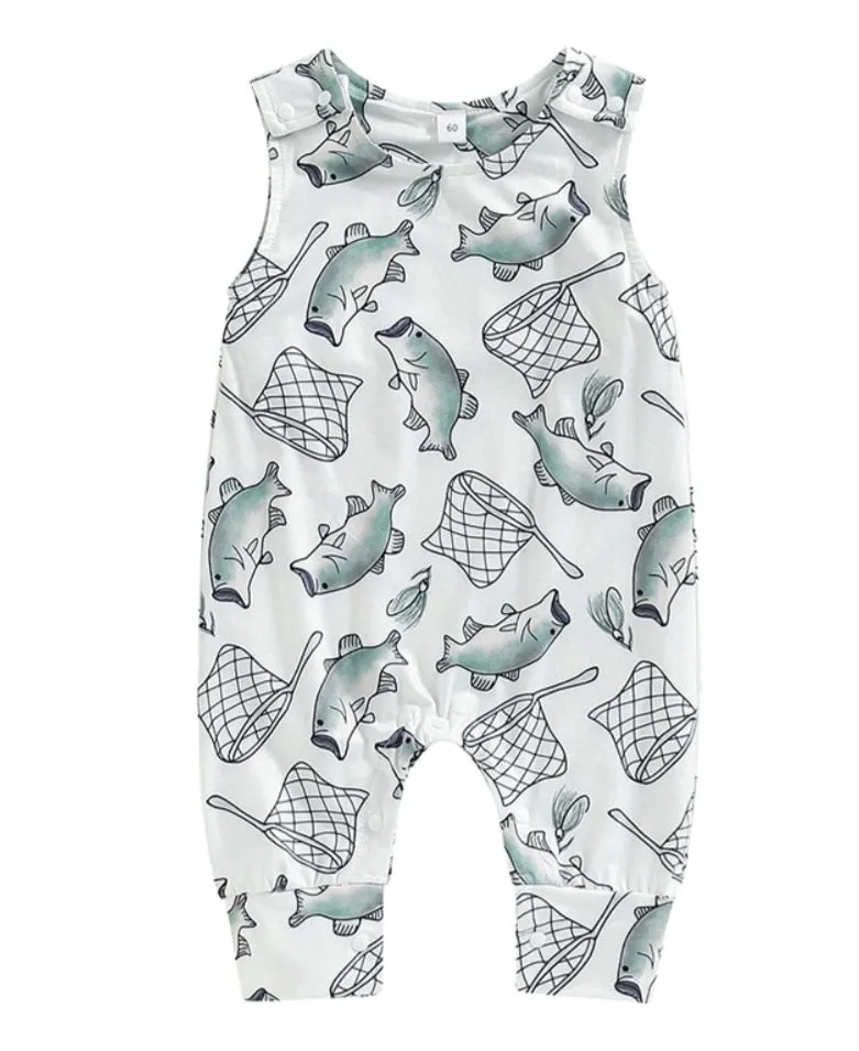 Daddy's Little Fishing Buddy Jumpsuit #200016