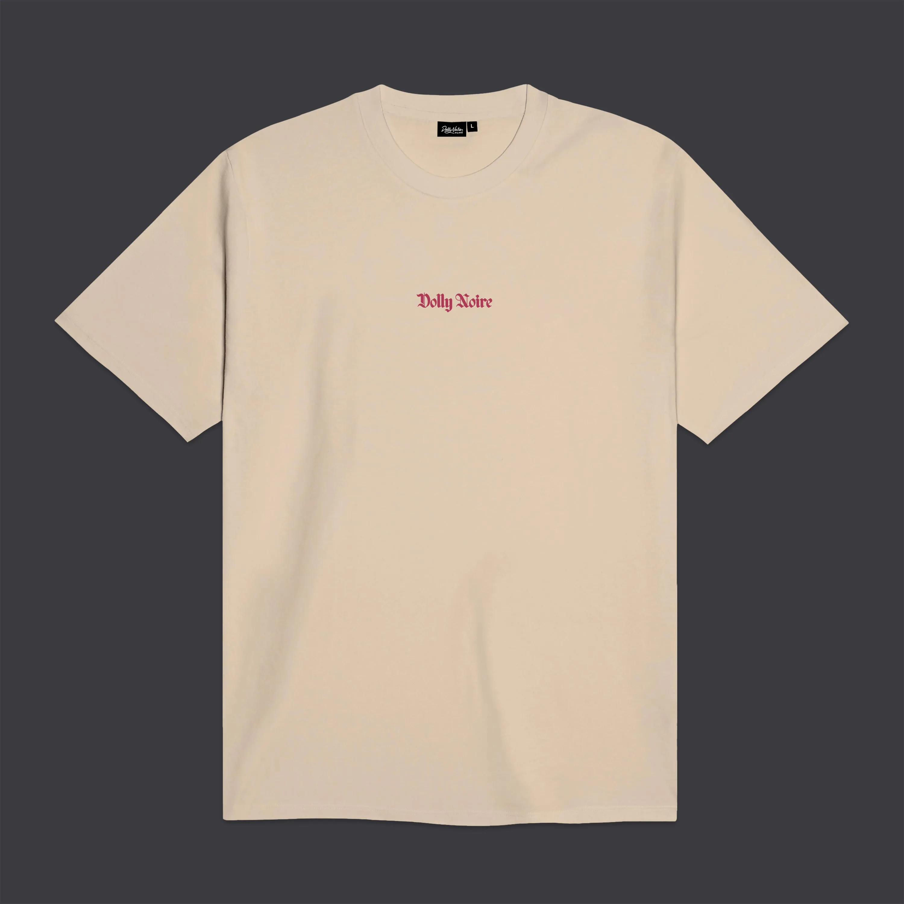 Dragon Scroll Tee Beige