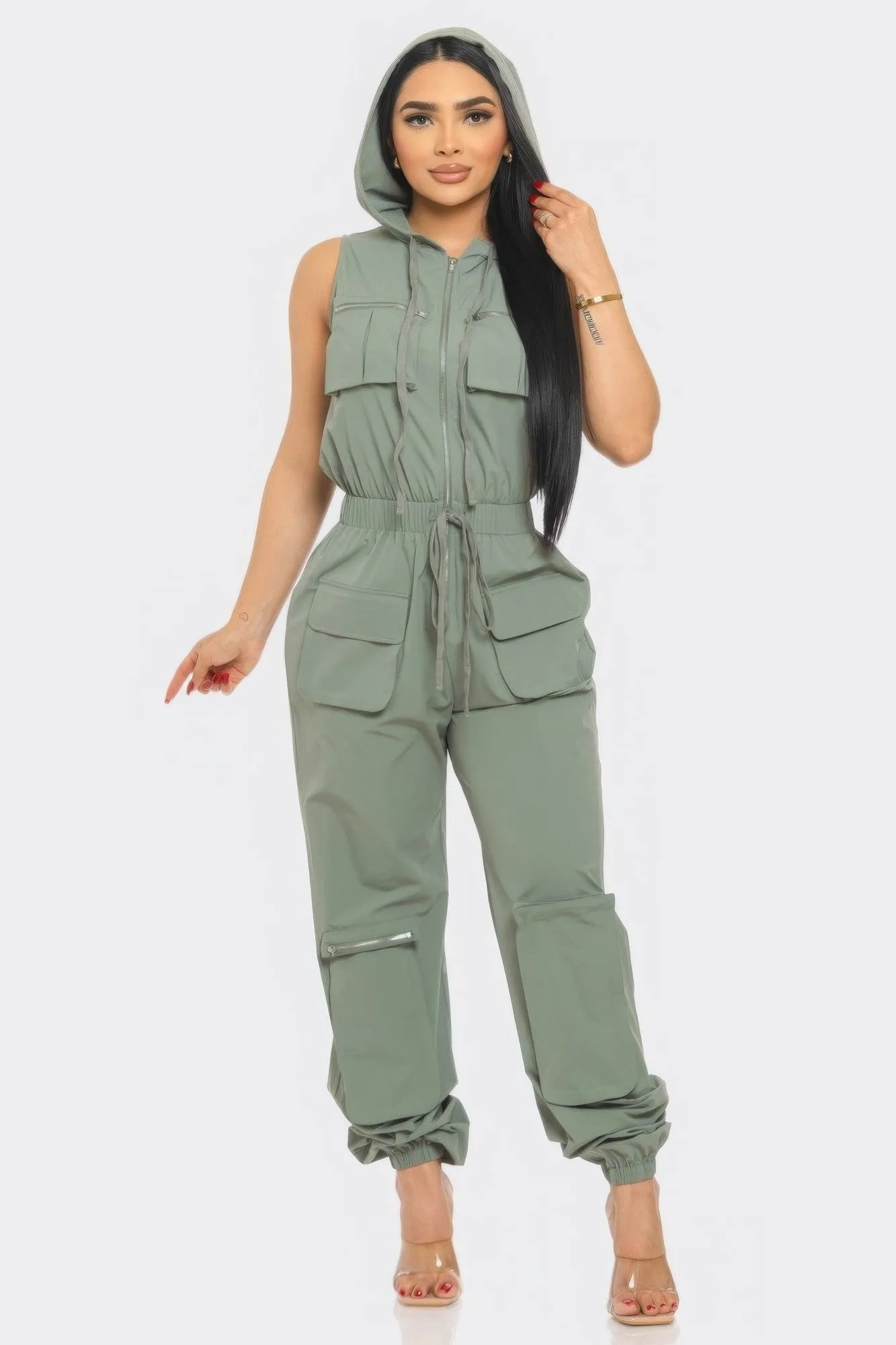 Effortless Cargo Jumpsuit