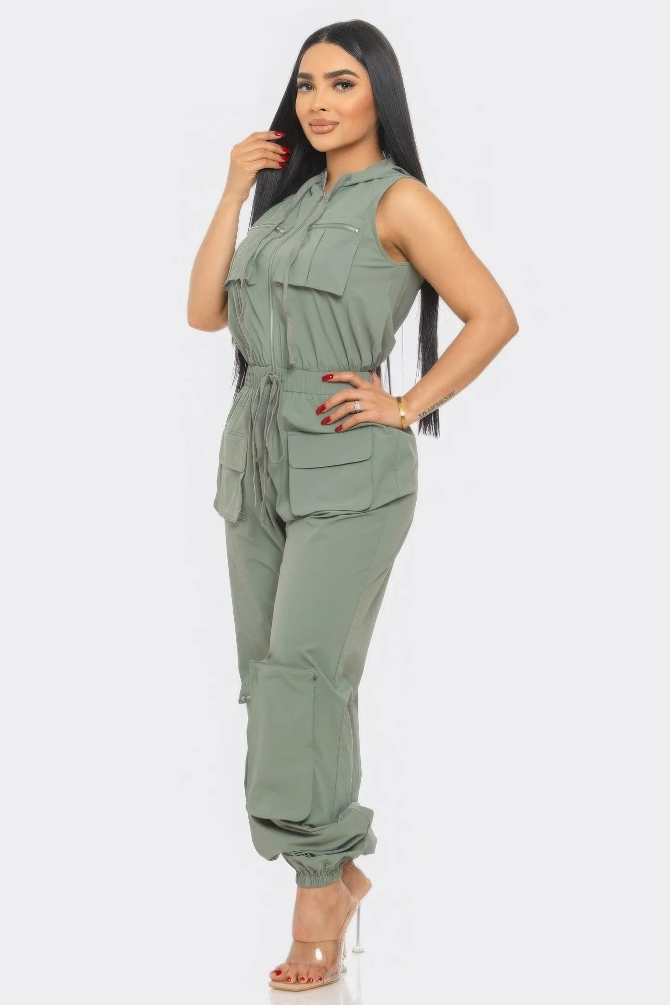 Effortless Cargo Jumpsuit