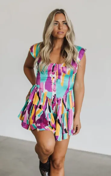 Elisabeth Romper Dress