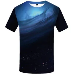 Galaxy Space T shirts Men Nebula Tshirts Casual Black T-shirts 3d Black Hole Tshirts Cool Gothic T shirts Funny Short Sleeve