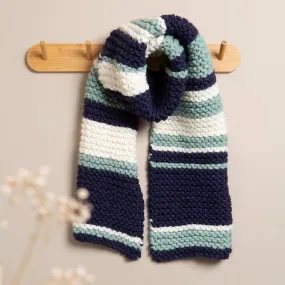 Garter Stripe Scarf Knitting Kit