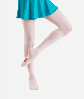 Girl's Convertible Dance Tights - TS81