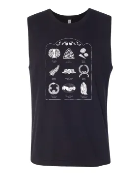 Gravestone Symbols Muscle Tank