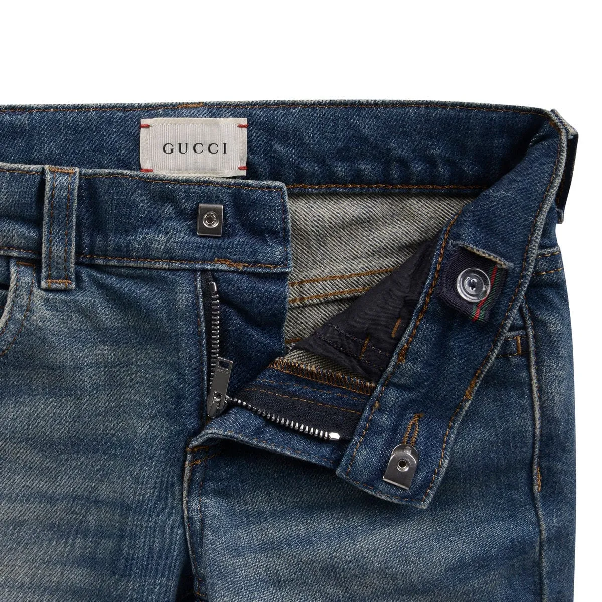 Gucci Boys Super Stone Washed Denim Jeans