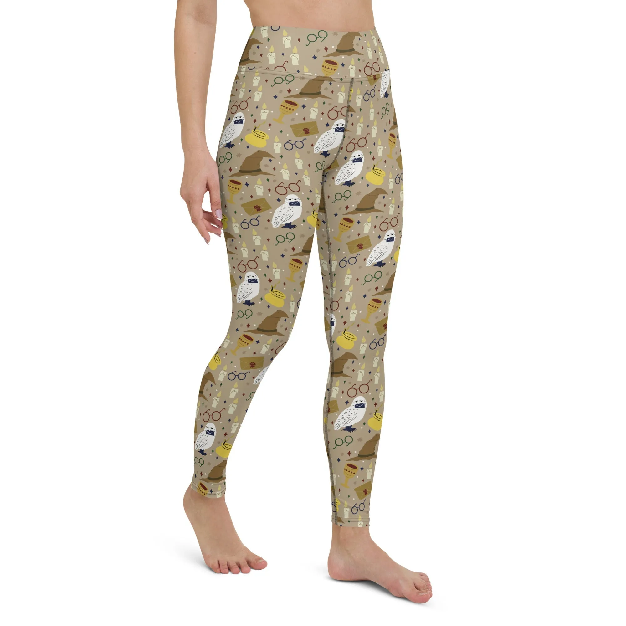 Horcrux Print Yoga Leggings