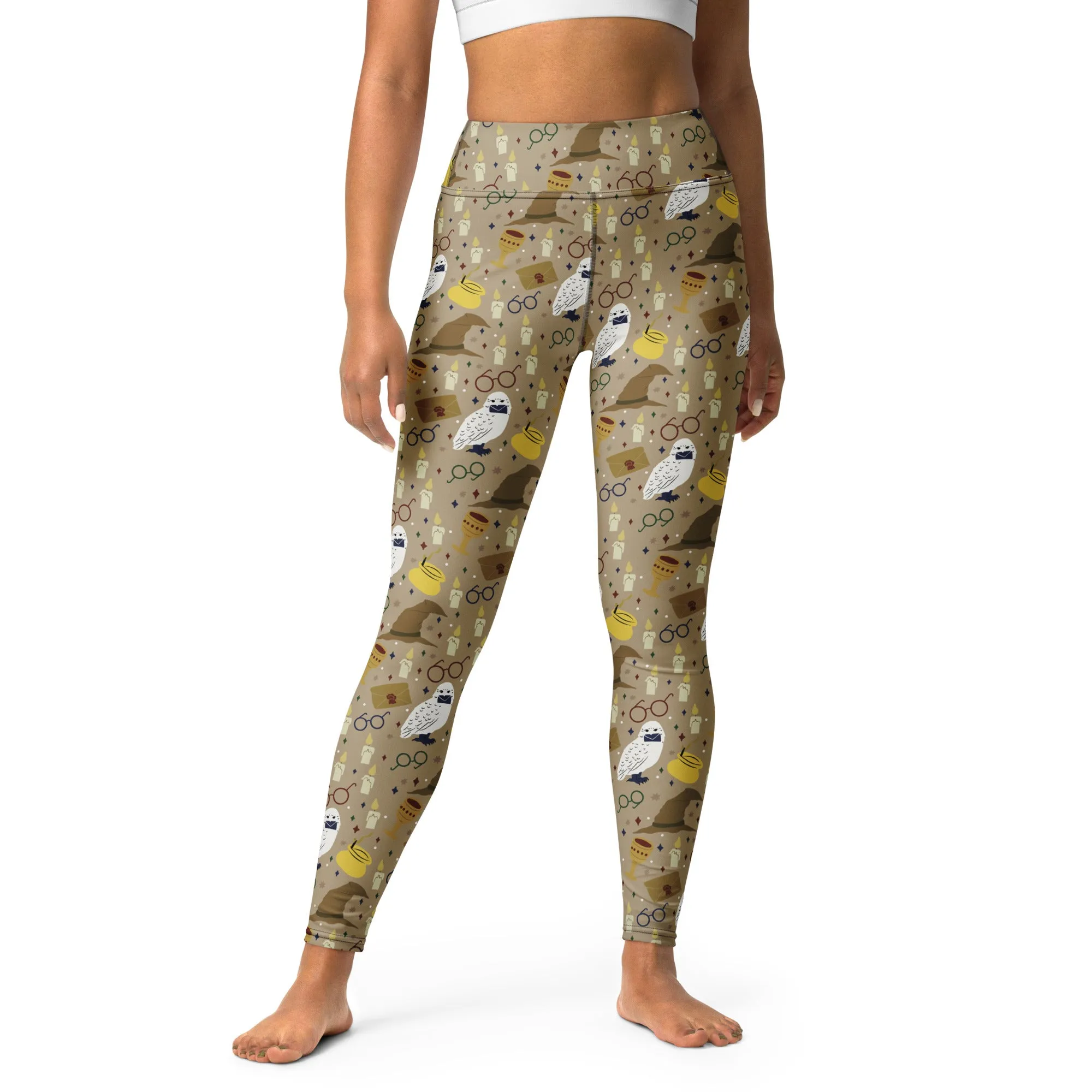 Horcrux Print Yoga Leggings