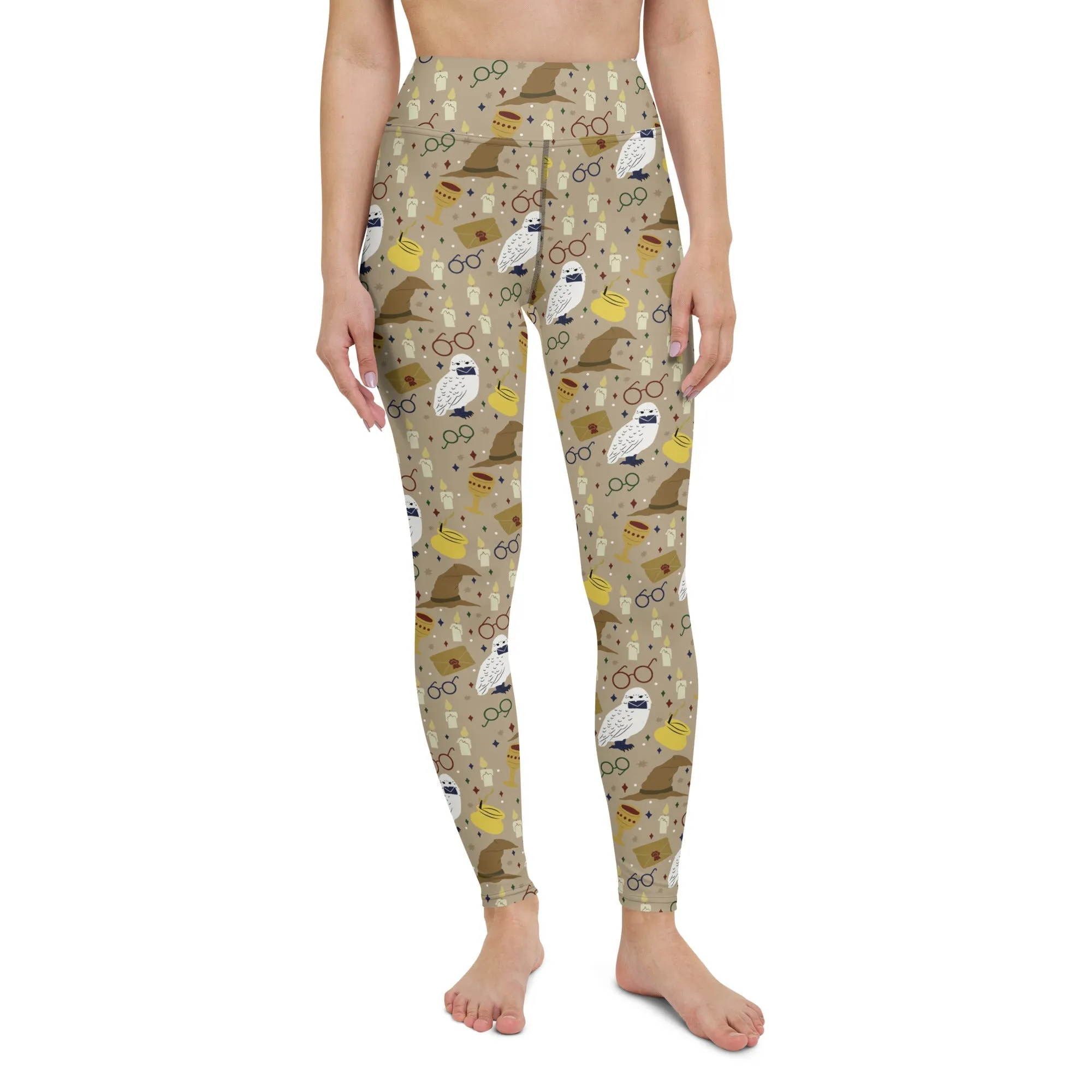 Horcrux Print Yoga Leggings