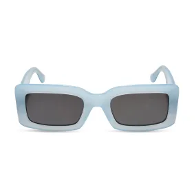 INDY - BLUE DUST   SOLID GREY SUNGLASSES