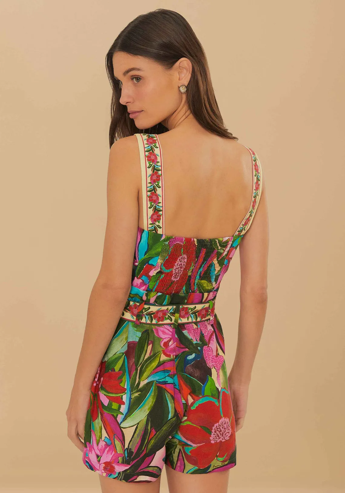 JARDIN DE REVE MULTI COLOR ROMPER