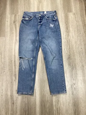 Jeans Straight By Clothes Mentor In Blue Denim, Size: 10