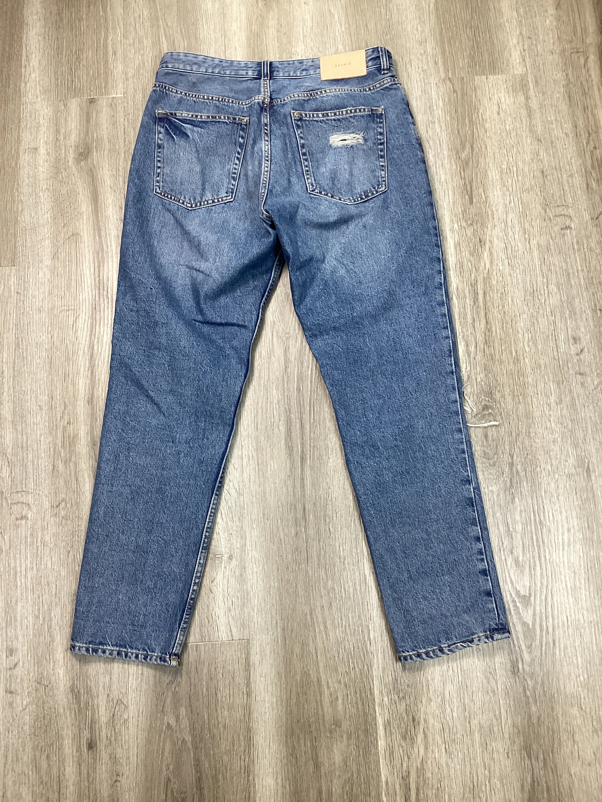 Jeans Straight By Clothes Mentor In Blue Denim, Size: 10