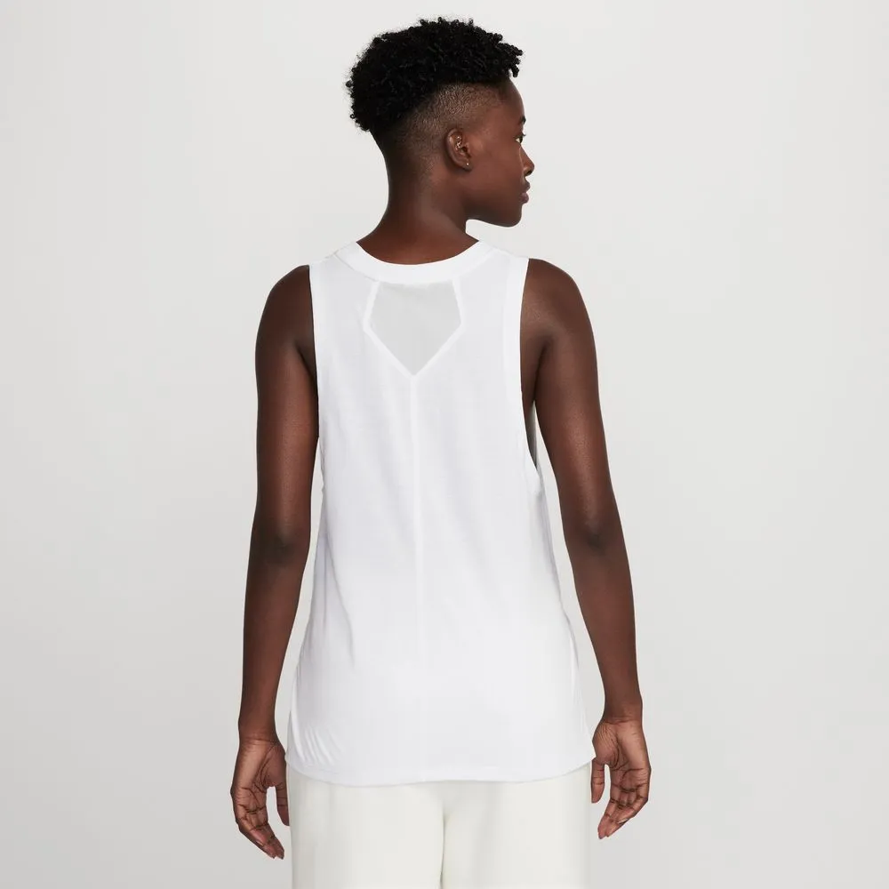 Jordan Sport Women's Diamond Tank Top 'White'