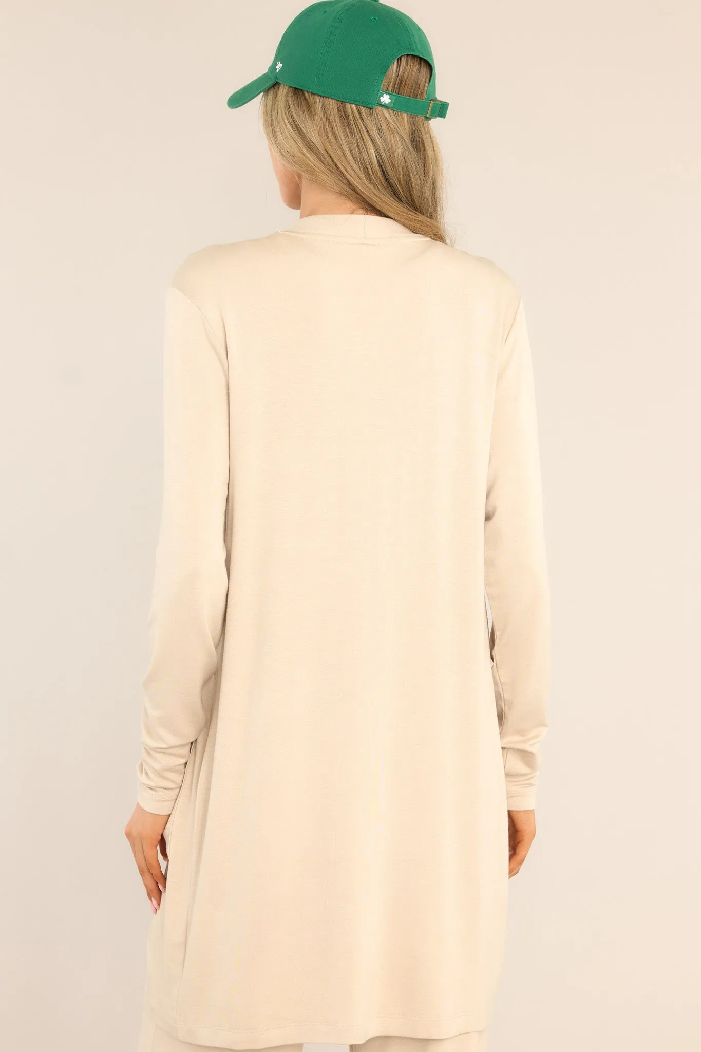 Laidback Natural Beige Cardigan