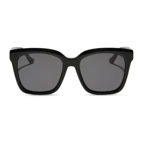 MEREDITH - BLACK   GREY SUNGLASSES