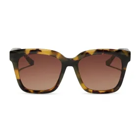 MEREDITH - BROWN KOMBU   BROWN GRADIENT SUNGLASSES