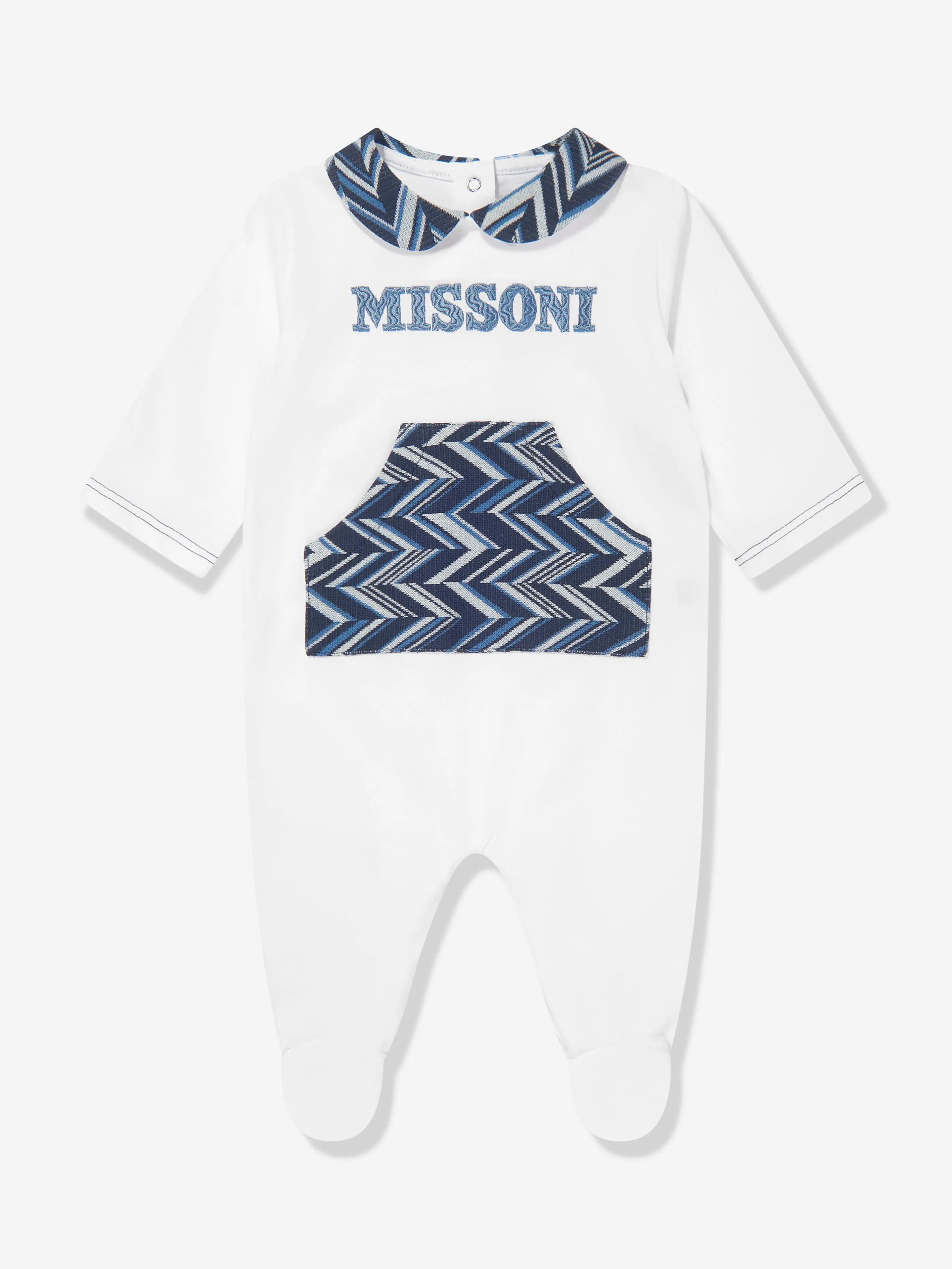 Missoni Baby Boys Babygrow Gift Set in Whtie