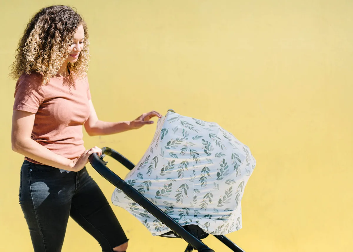 Multi-Use Car Seat Cover - Fern by Copper Pearl