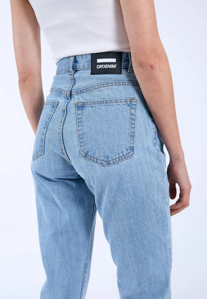 Nora Empress High Waisted Mom Jeans (Light Blue)