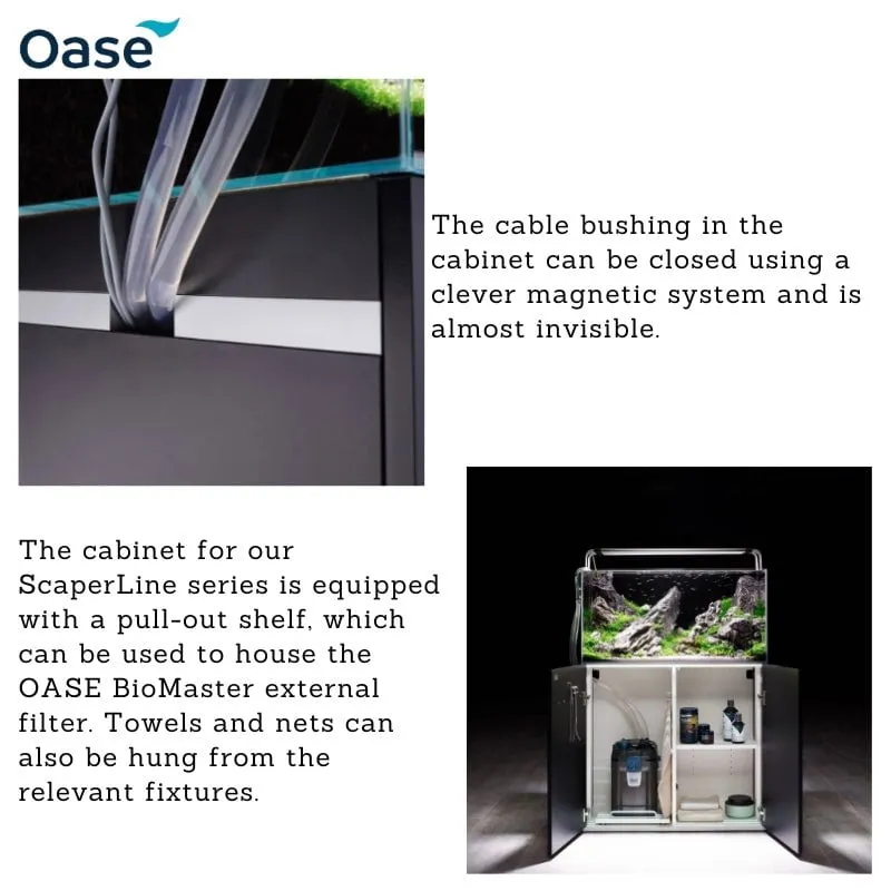 OASE ScaperLine 90 Set (Crystal Tank And Cabinet)