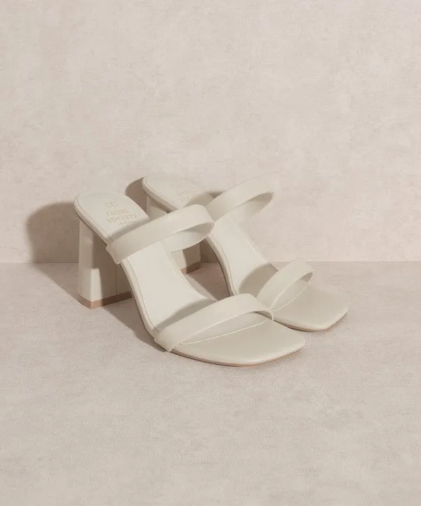 Oasis Society Khloe | Modern Strappy Heel