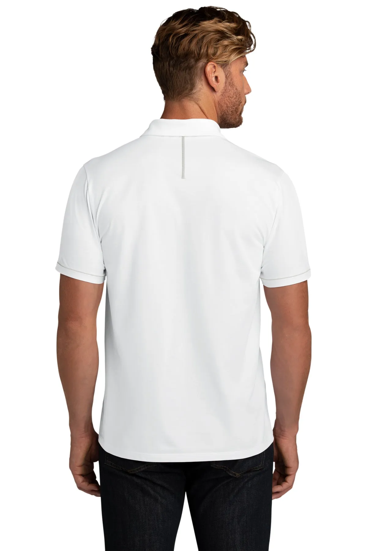 OGIO Code Stretch Polo Bright White