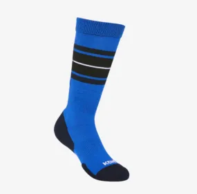 Park Light Ski Socks - Junior Sapphire Blue by KOMBI