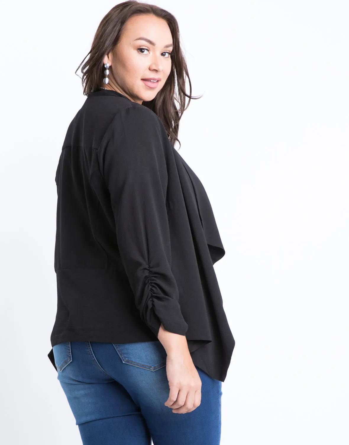 Plus Size Lauren Flowy Cardigan