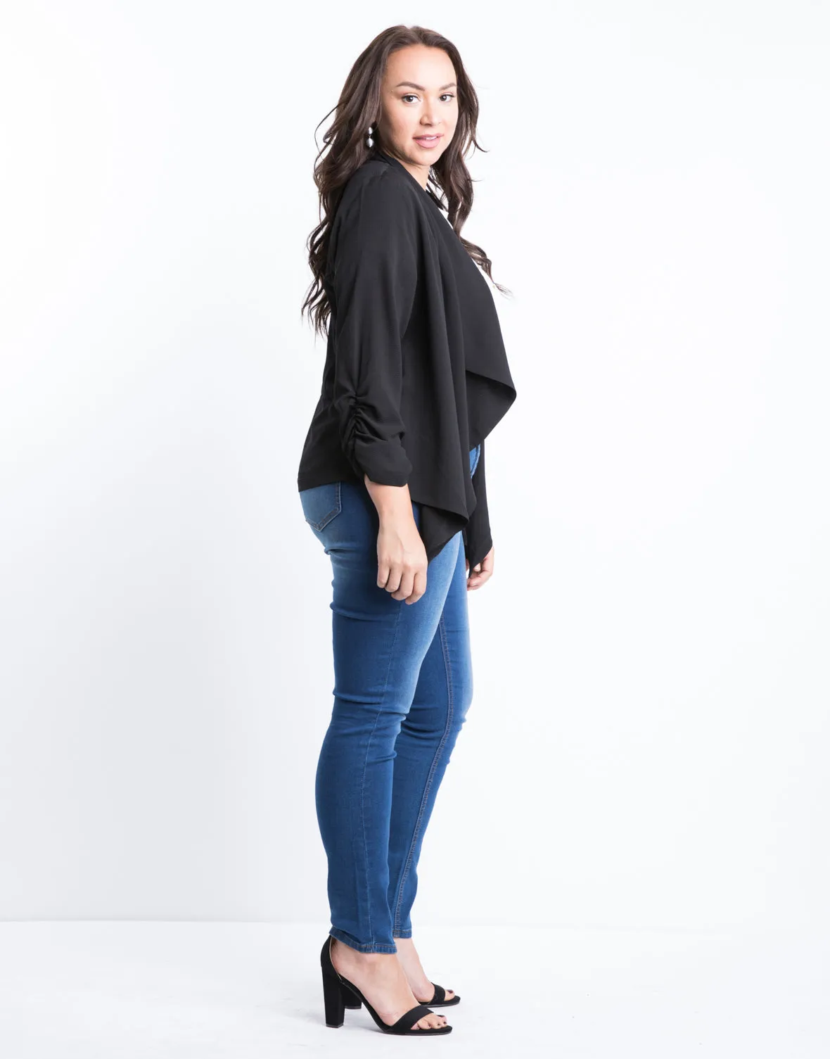 Plus Size Lauren Flowy Cardigan